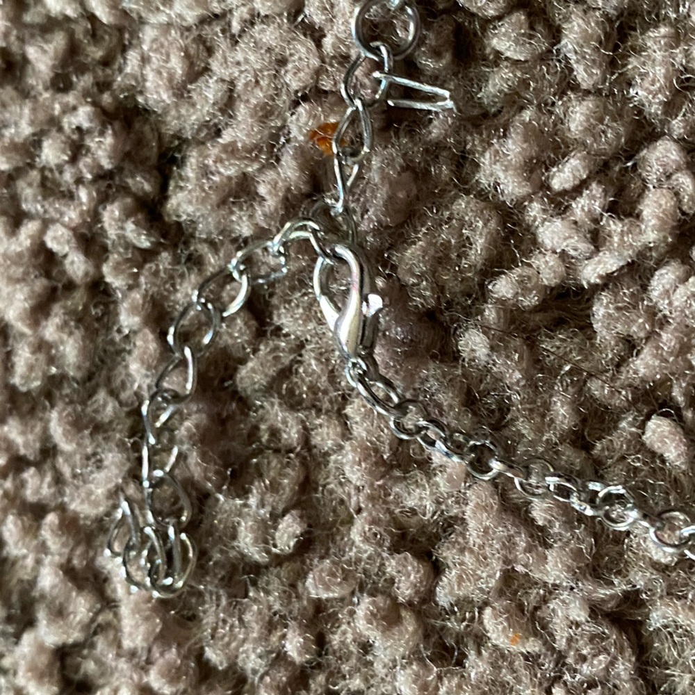 Silver Statement Necklace - Picture 3 of 4